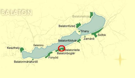 balatonlelle térkép Nyaralás a Balaton déli partján   Mirabella Apartmanház, Balatonlelle balatonlelle térkép